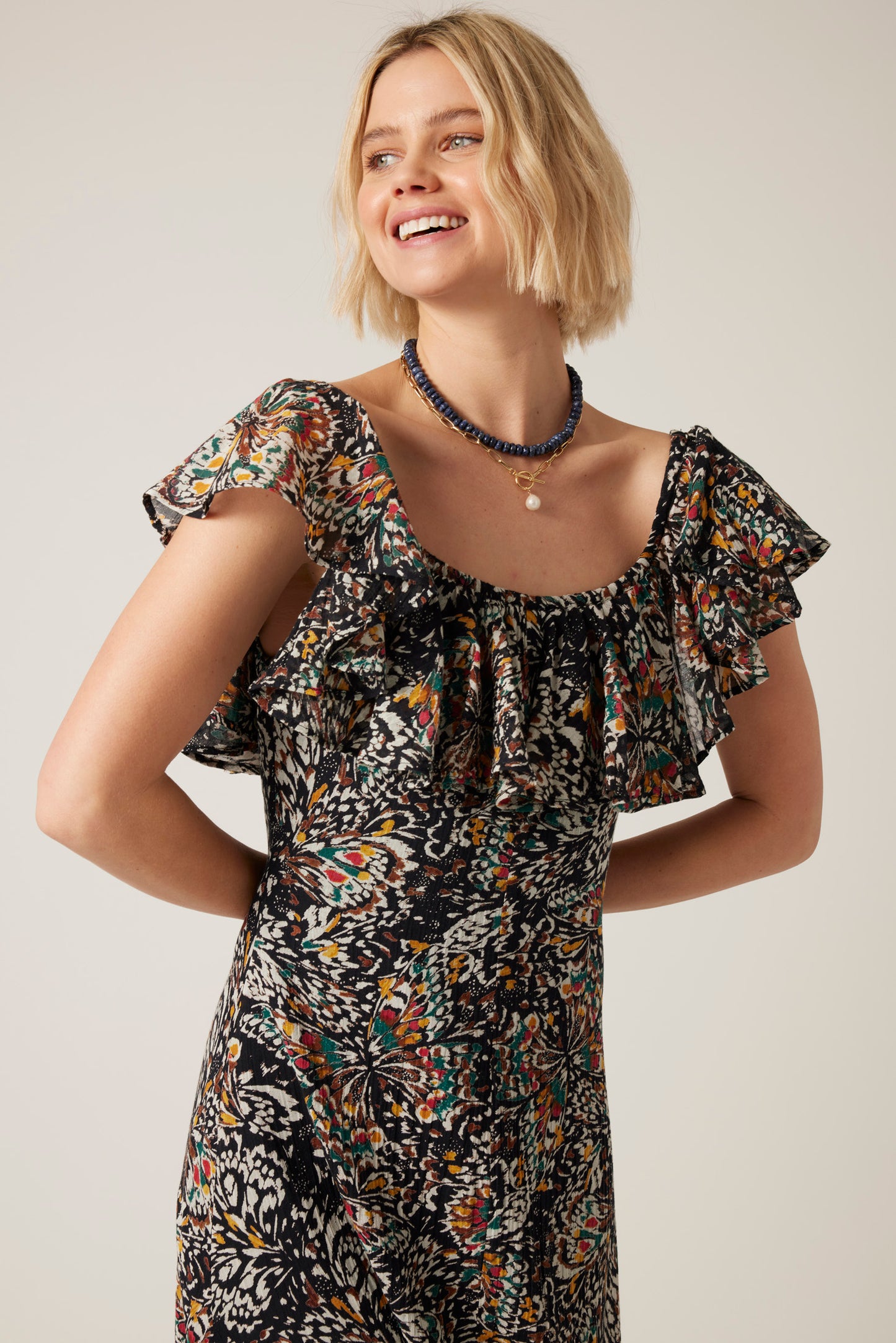 LILLIAN OFF THE SHOULDER DRESS