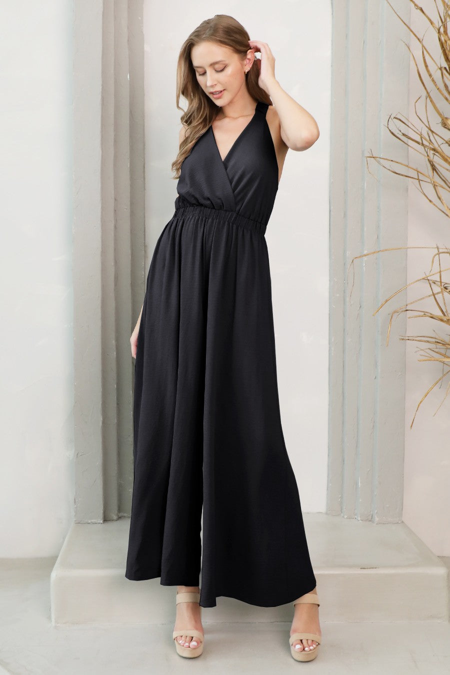 AZURE DREAM WIDE LEG JUMPSUIT