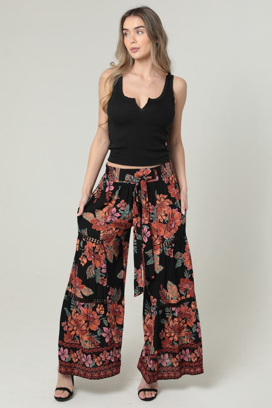JULIE FLORAL PANTS
