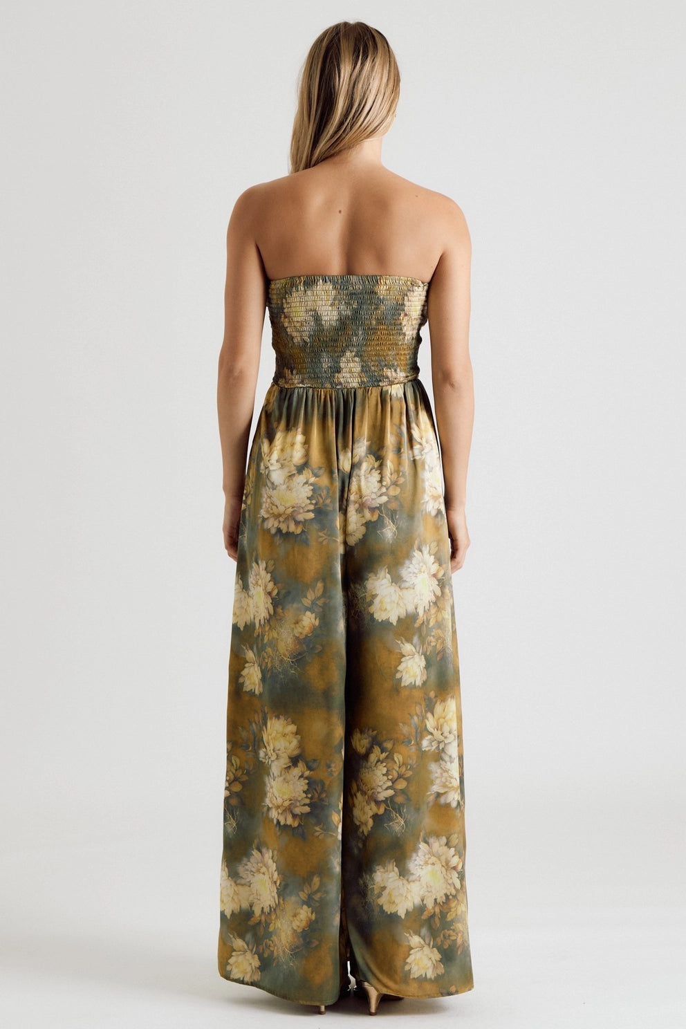 CALLA STRAPLESS JUMPSUIT