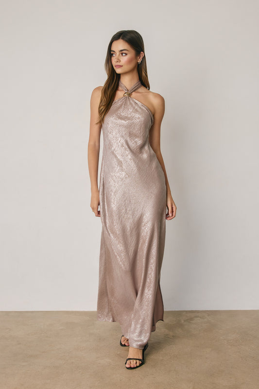 BLAKE HALTER DRESS