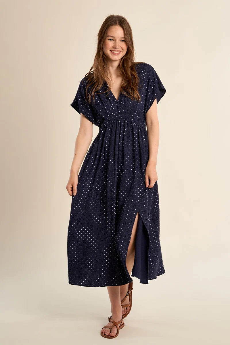 CAMILA POLKA DOT DRESS
