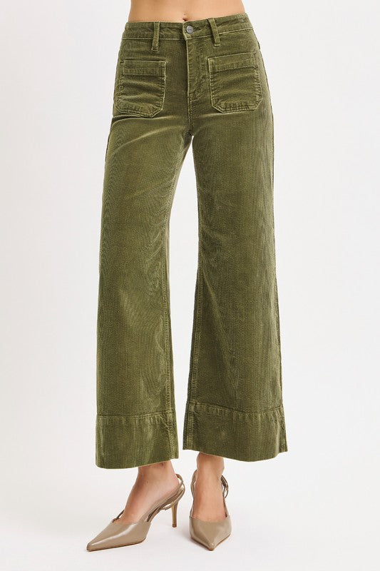 SENA CORDUROY WIDE LEG PANT
