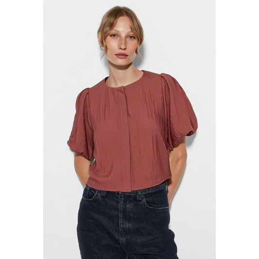 KRISTY PUFF SLEEVE BLOUSE