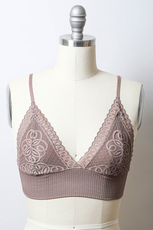 LOOP LACE BRALETTE