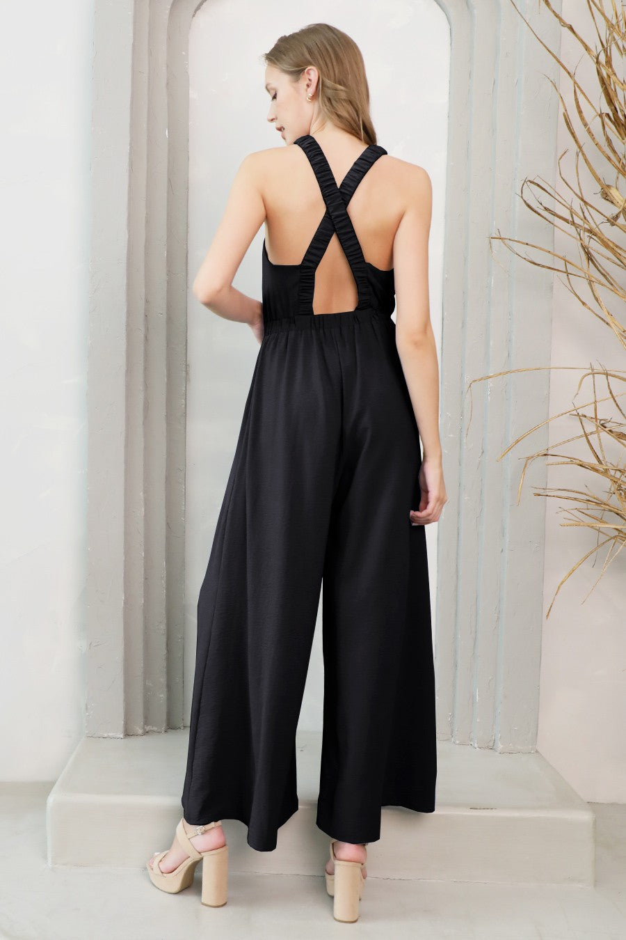 AZURE DREAM WIDE LEG JUMPSUIT