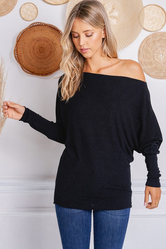 KAYLA OFF THE SHOULDER TOP