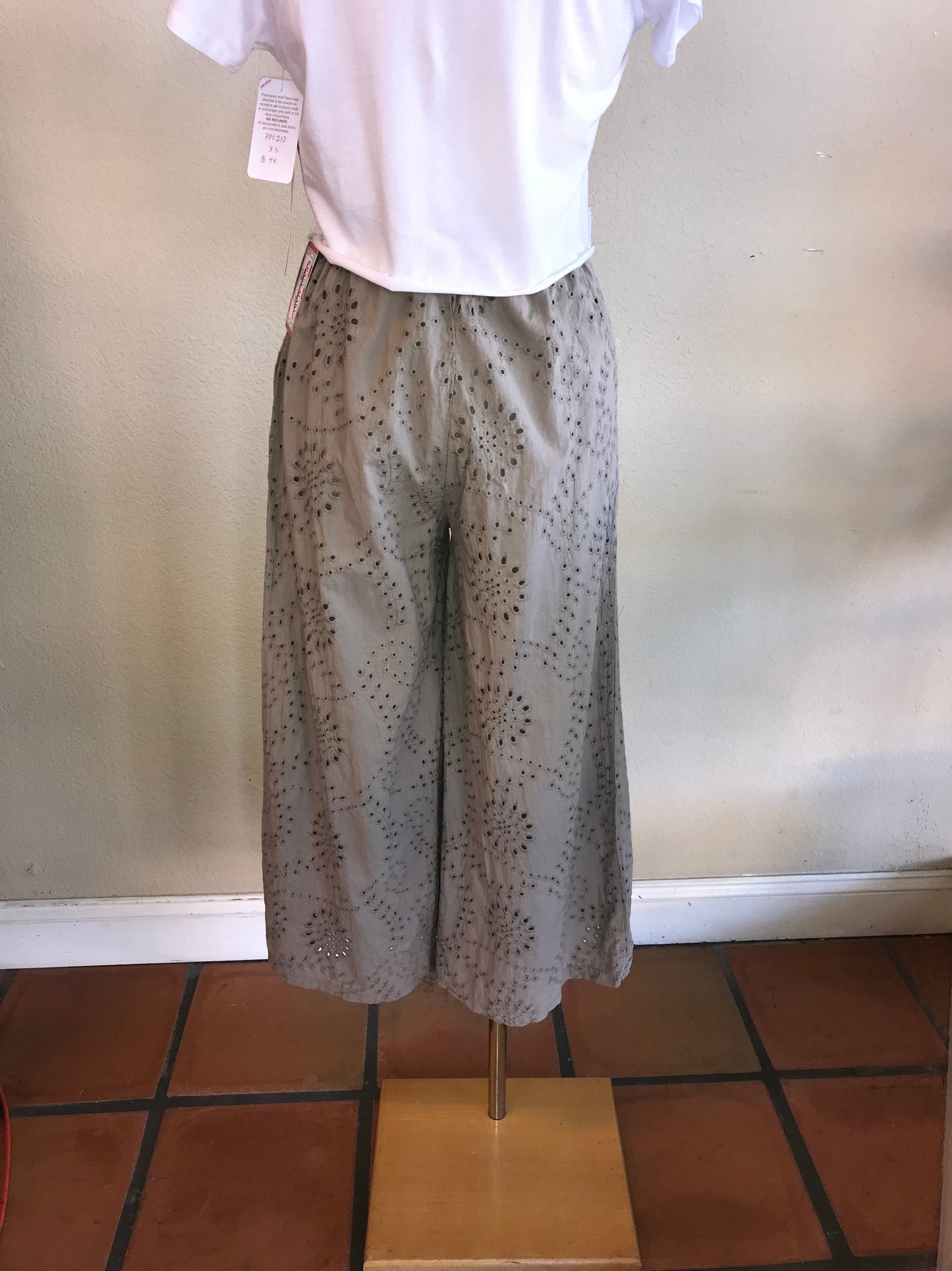 MAUREEN EYELET PANTS