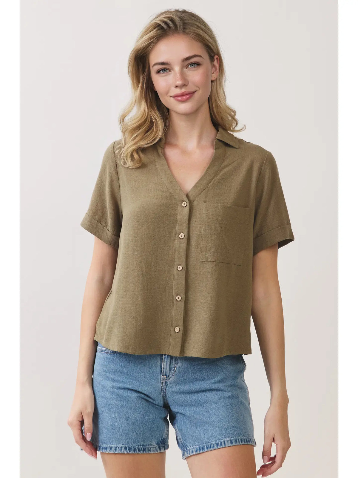 FARRAH LINEN SHIRT