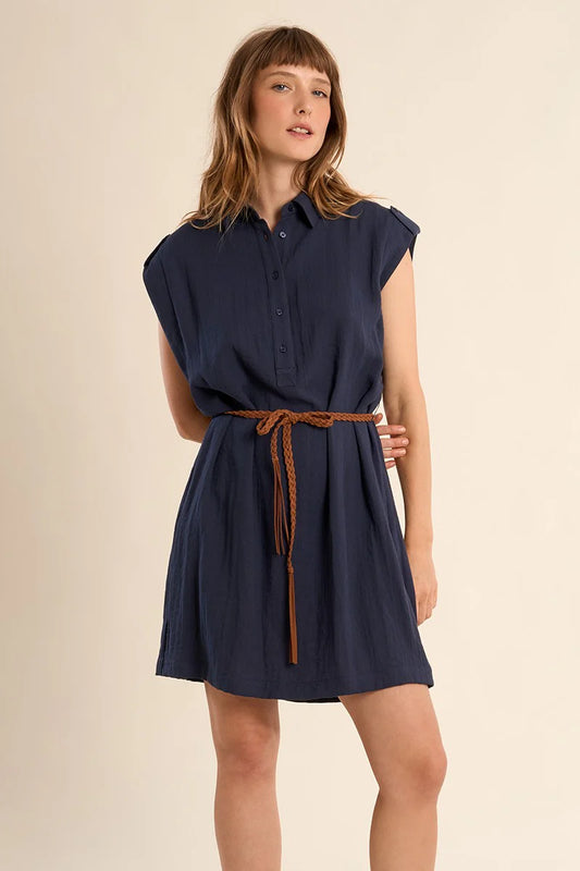 HOLLY BELTED DRESS