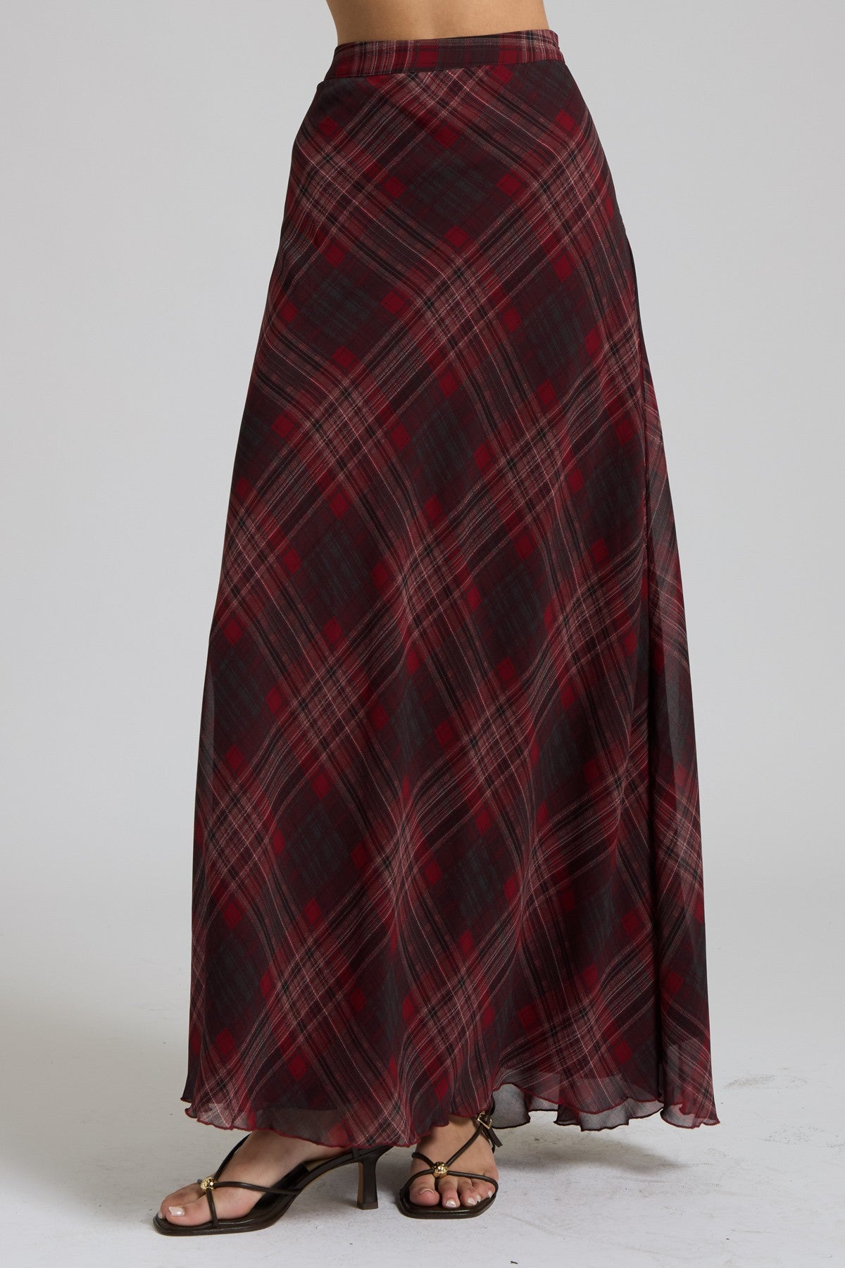 JOSEPHINE PLAID SKIRT