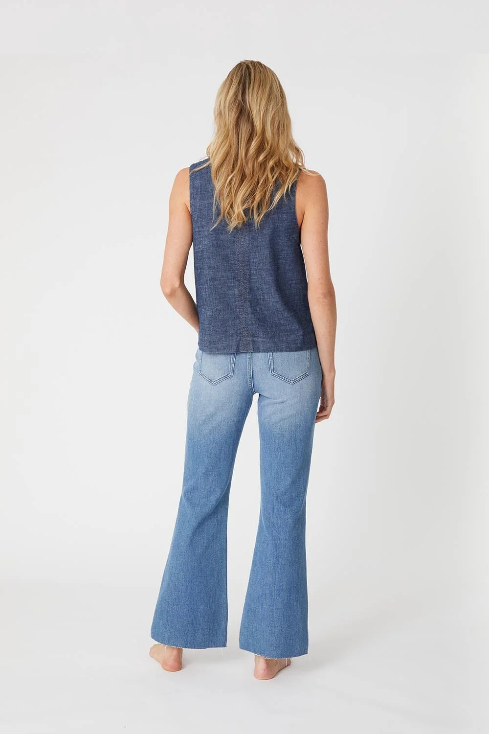 CLAUDIA KICK FLARE DENIM