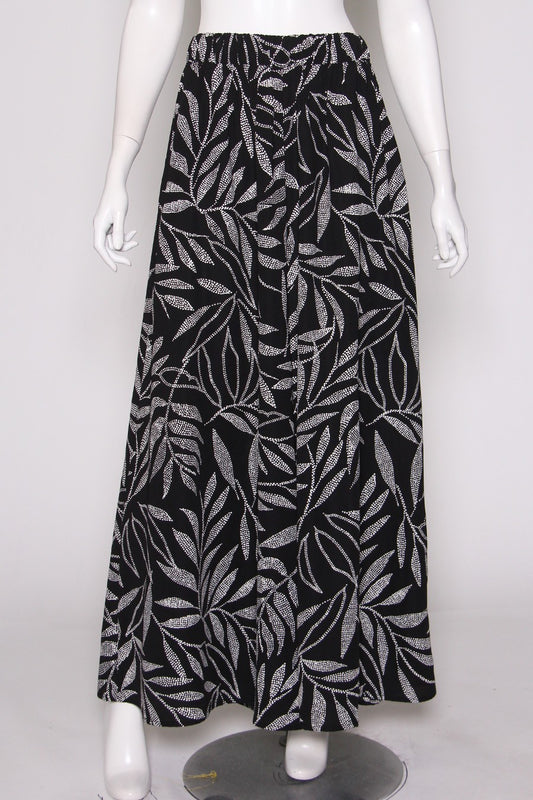 CORRINE LEAF PRINTED PANT