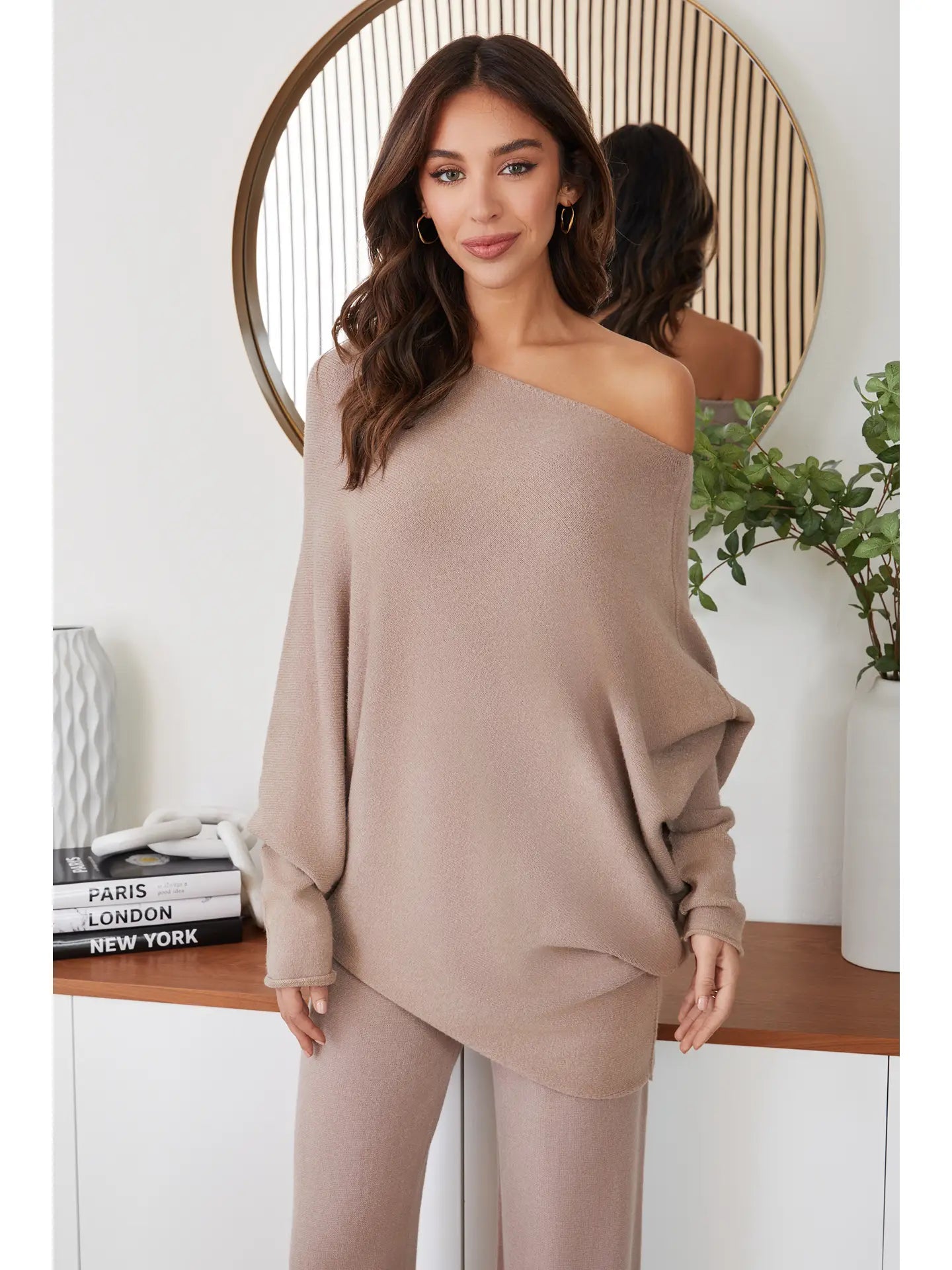 SABRINA ASYMMETRICAL SWEATER