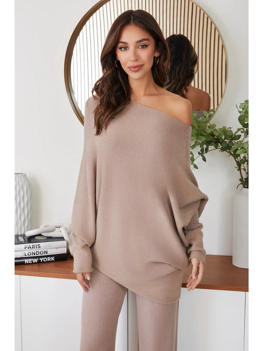 SABRINA ASYMMETRICAL SWEATER