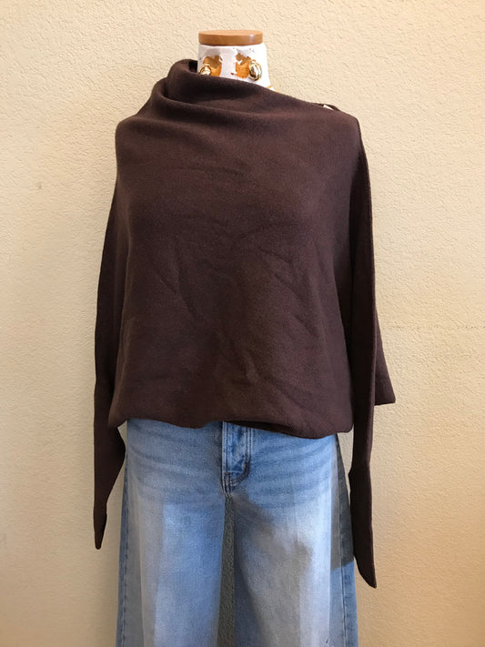 SABRINA ASYMMETRICAL SWEATER