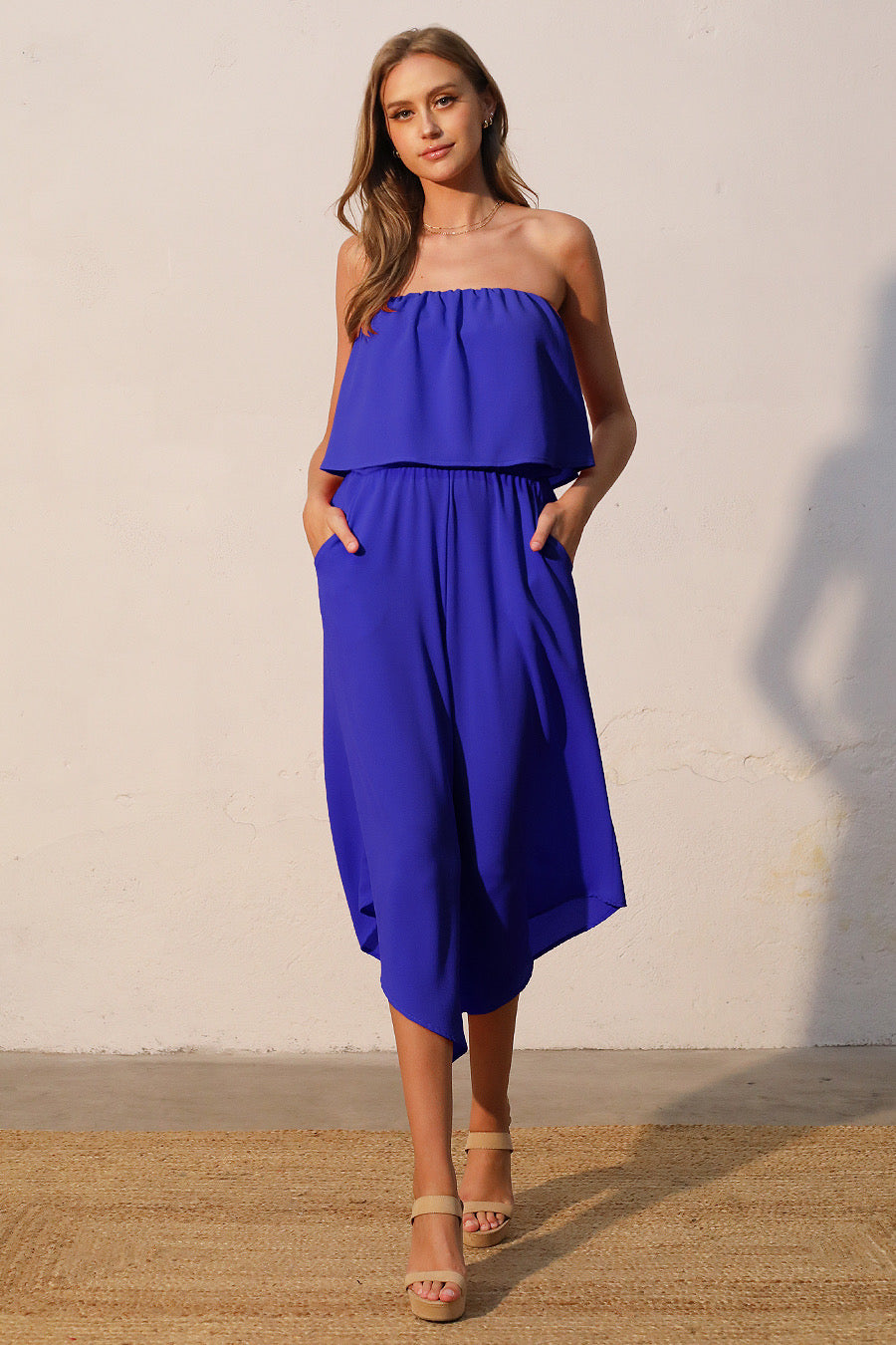 VERA STRAPLESS JUMPSUIT