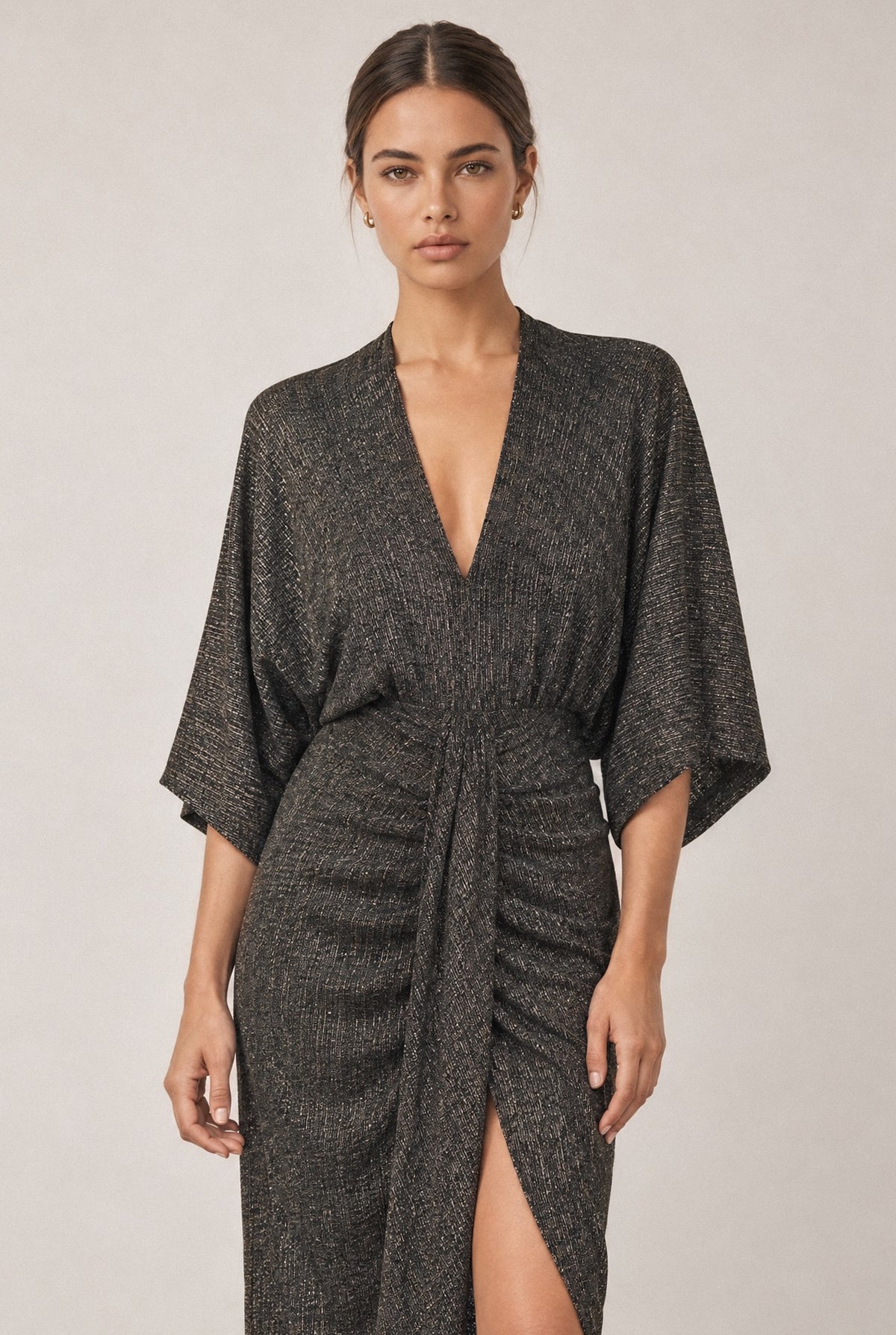 MYA LUREX DRESS