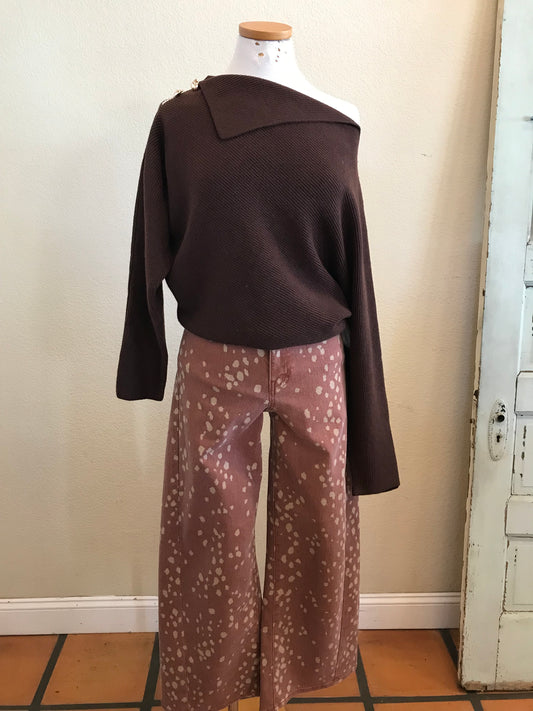 MARGOT ASYMMETRICAL SWEATER