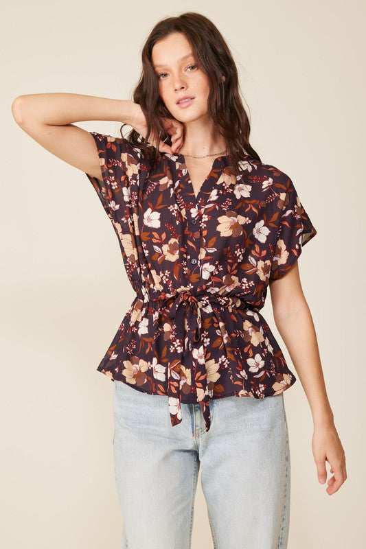 MELODY FLORAL TOP