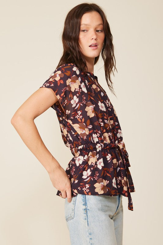 MELODY FLORAL TOP
