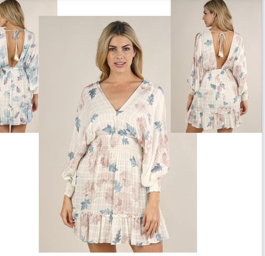 DEDE FLORAL DRESS