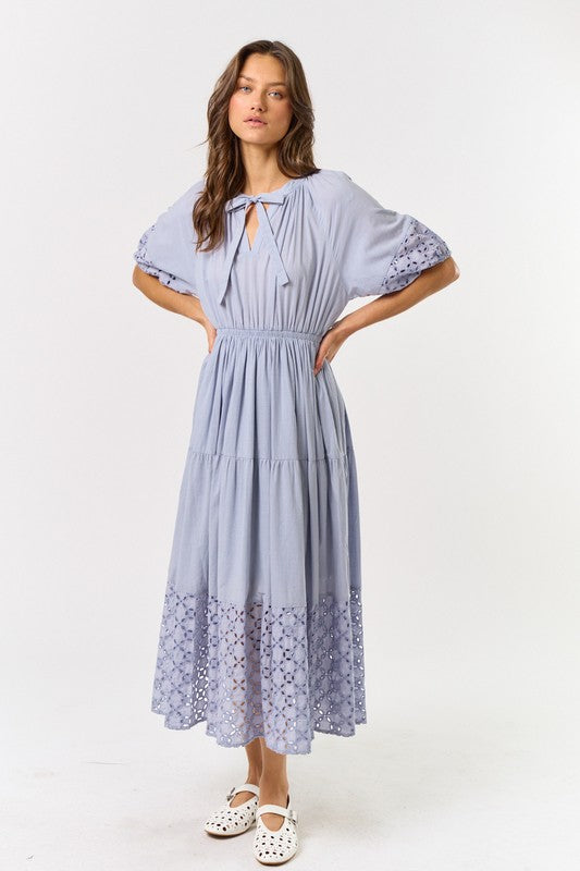 ESME EMBROIDERED DRESS