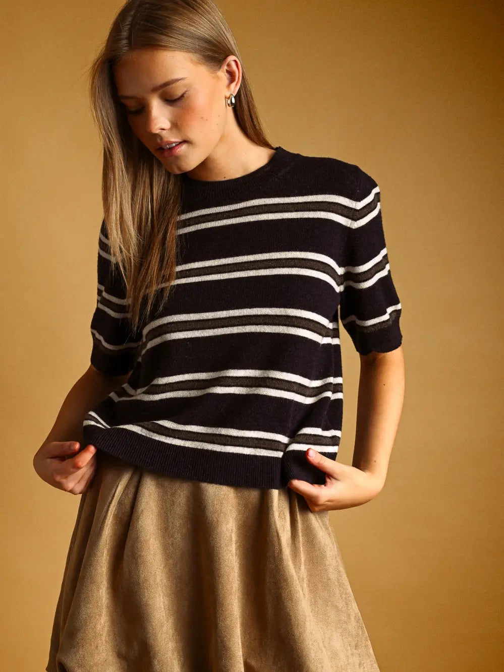 MAE STRIPE SWEATER