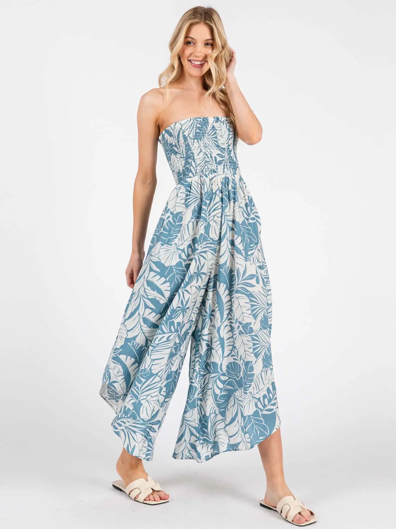CASSIDY STRAPLESS JUMPSUIT