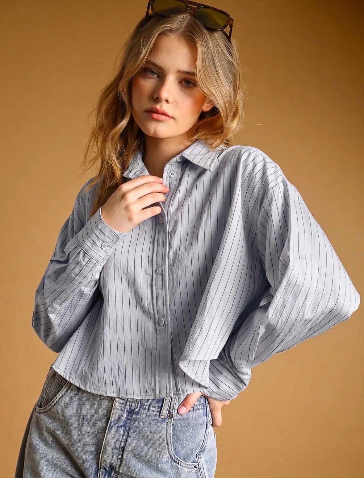OPHELIA BUTTON UP