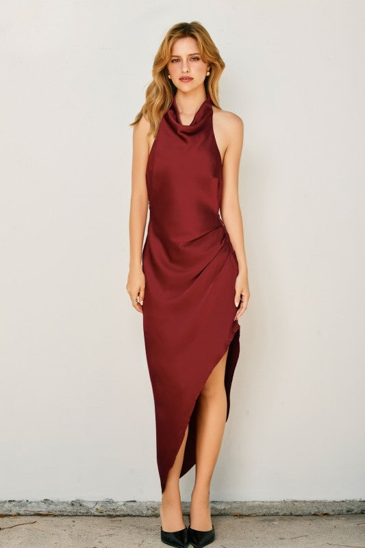 OLIVIA HALTER DRESS