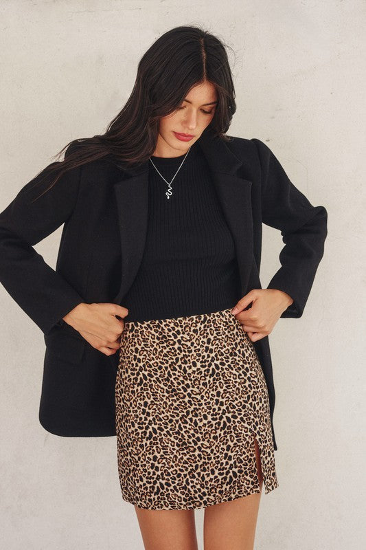 Leopard Skirt