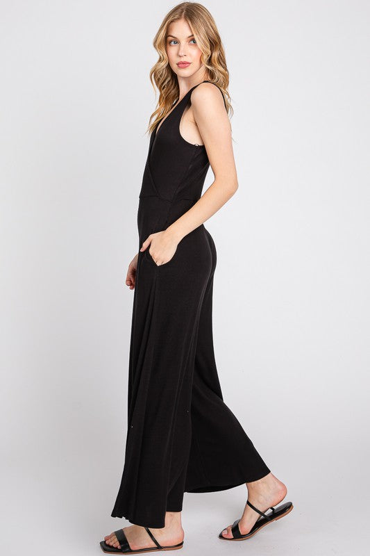 YAZMIN SLEEVELESS JUMPSUIT