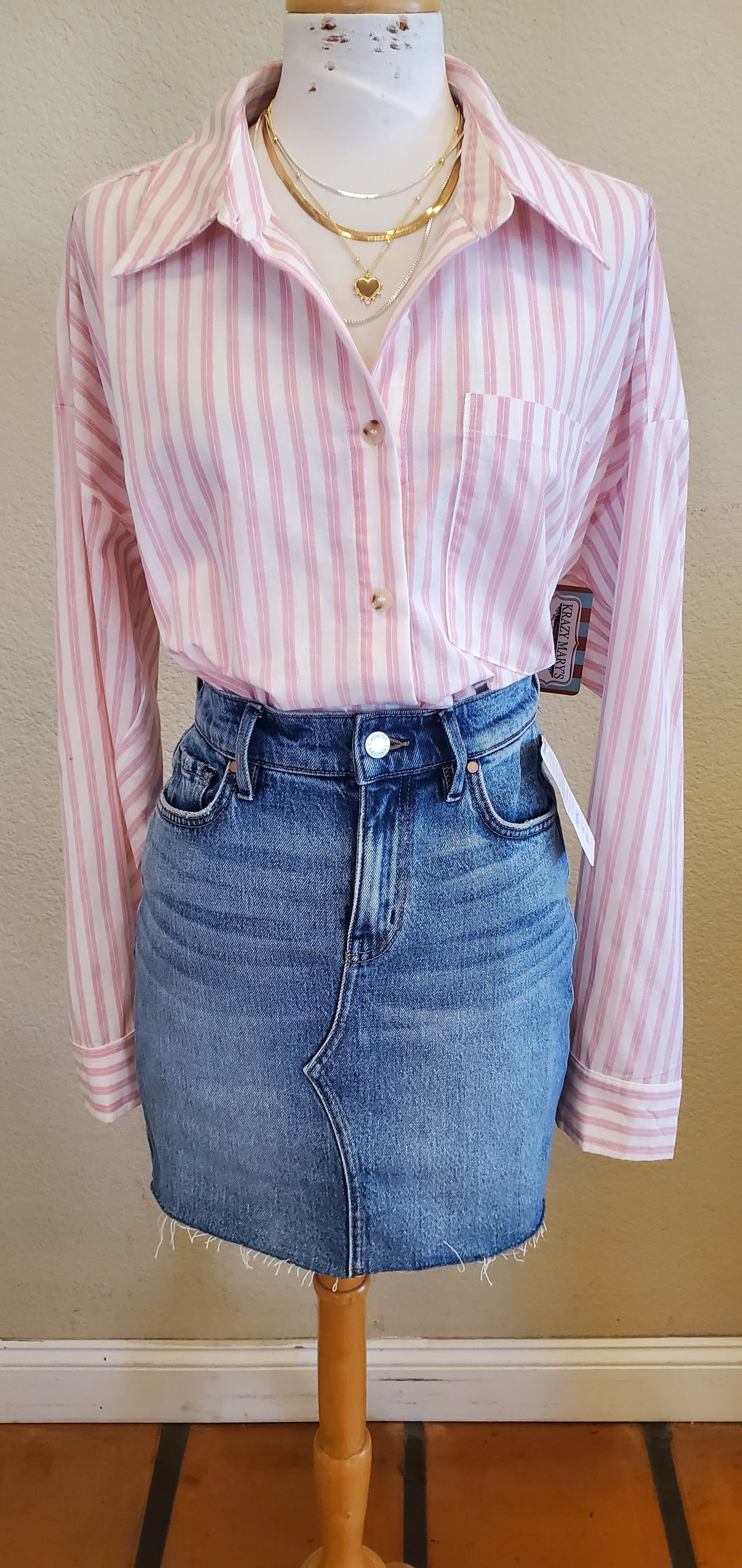 GWEN STRIPED SHIRT