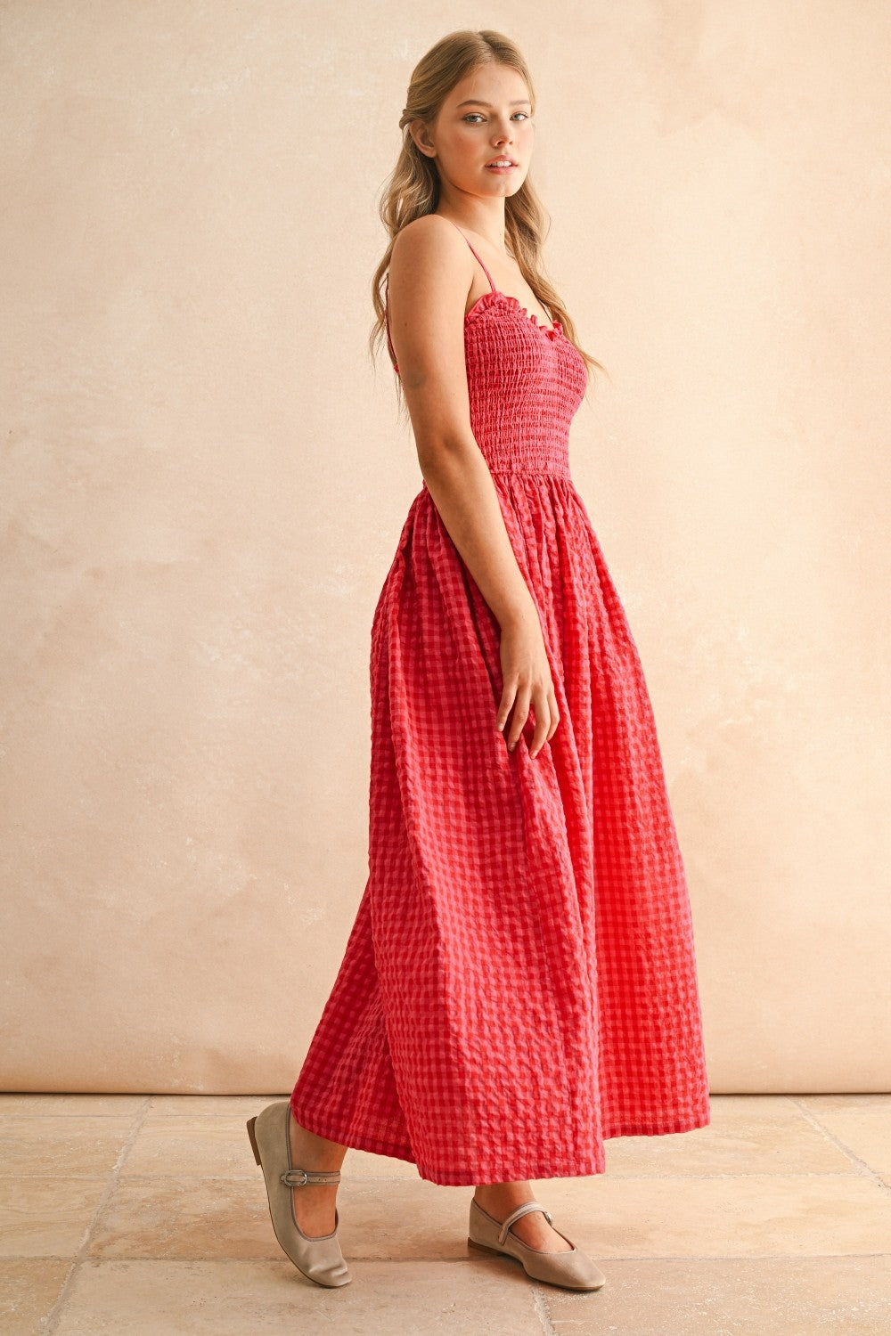 LAYLA GINGHAM DRESS