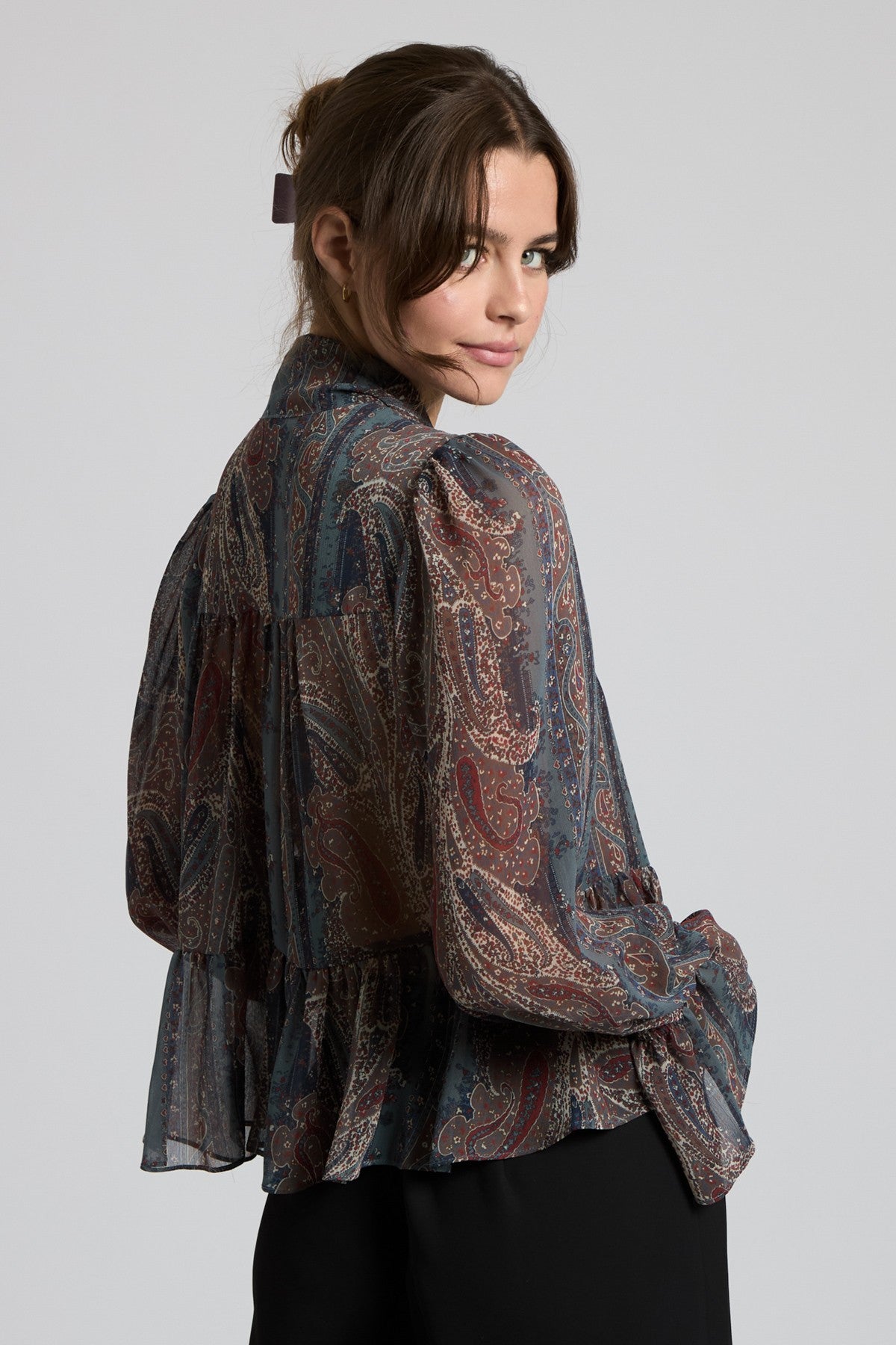 MIRHA PAISLEY BLOUSE