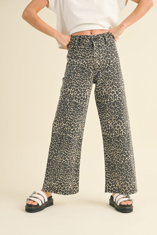 ROWAN LEOPARD PANTS