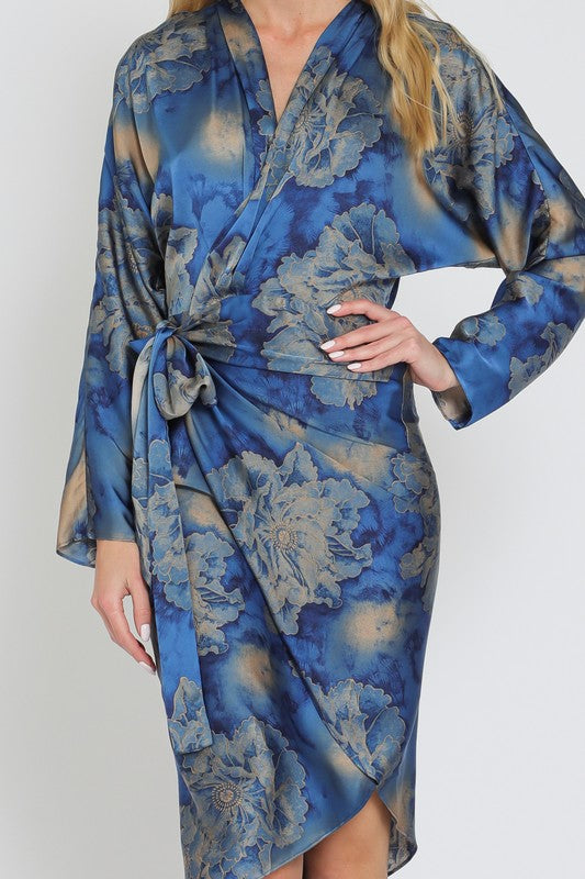 LAURA WRAP DRESS