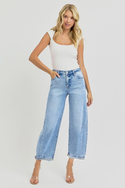 TALYA BARREL JEANS