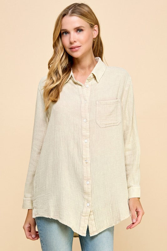 HELENA GAUZE SHIRT