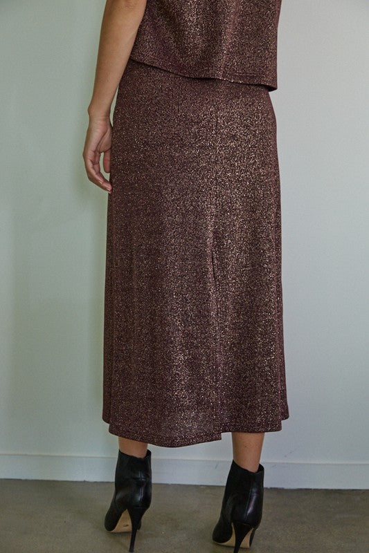 TATIANA LUREX SKIRT