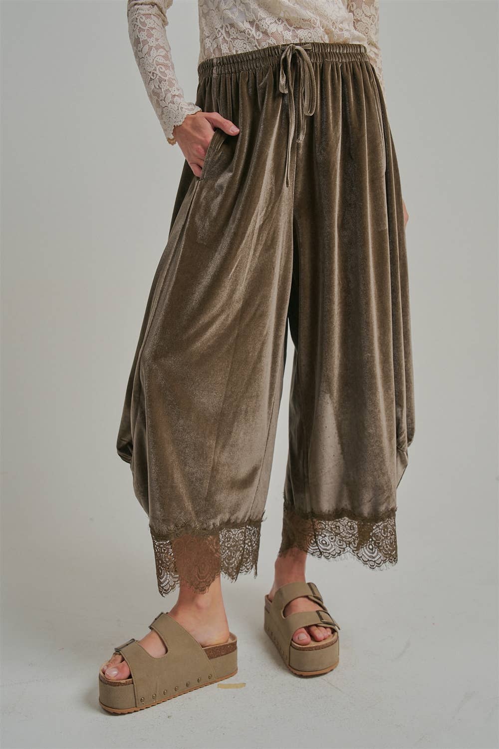 CALYPSO VELVET PANTS