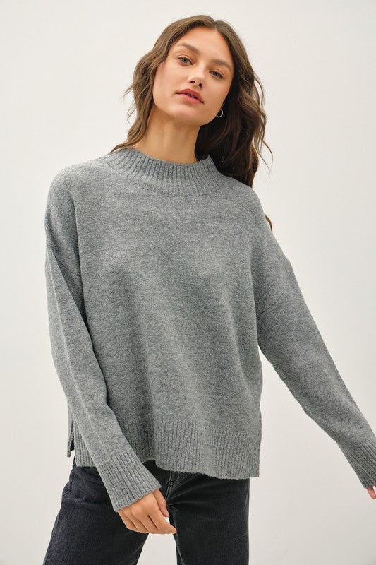 MAE MOCK NECK SWEATER