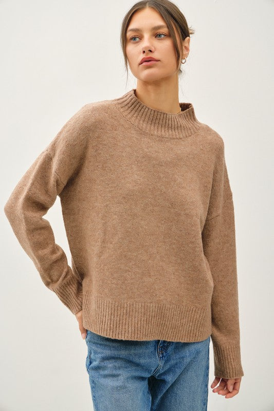 MAE MOCK NECK SWEATER