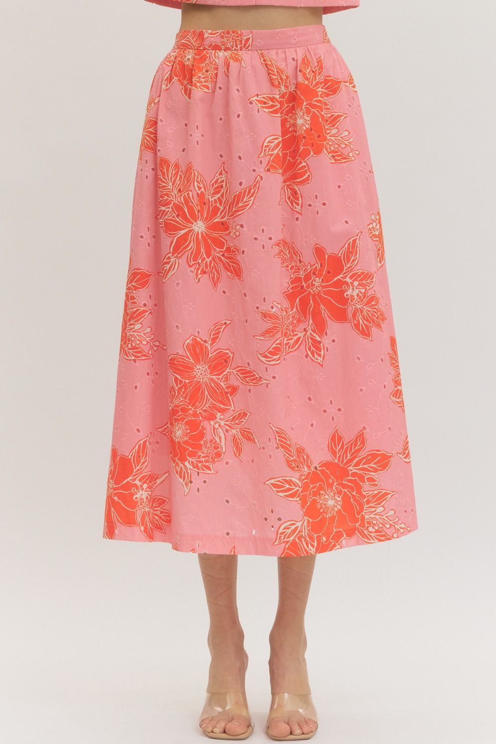 CAROLYN FLORAL SKIRT