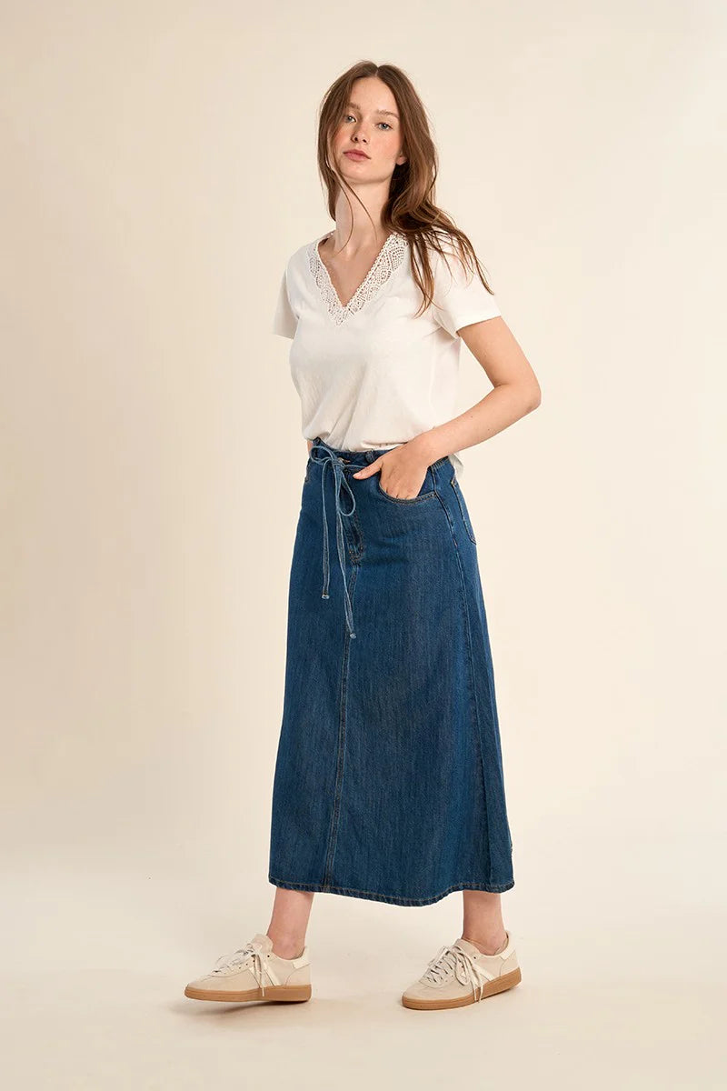 ASTRID DENIM SKIRT