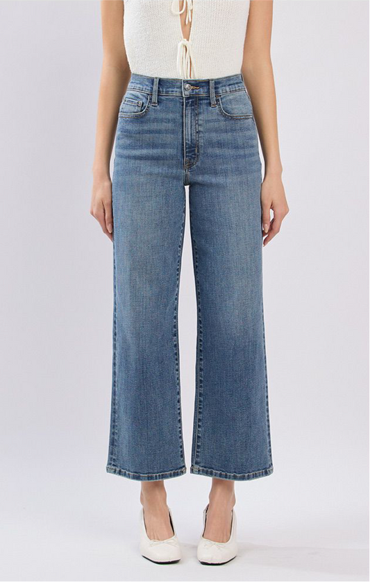 BRIT CROPPED DENIM