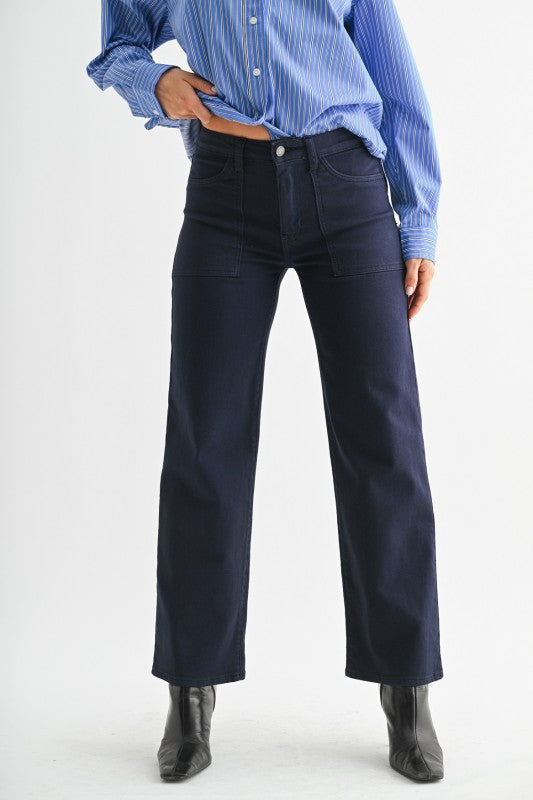 NATALIE RELAXED UTILITY DENIM