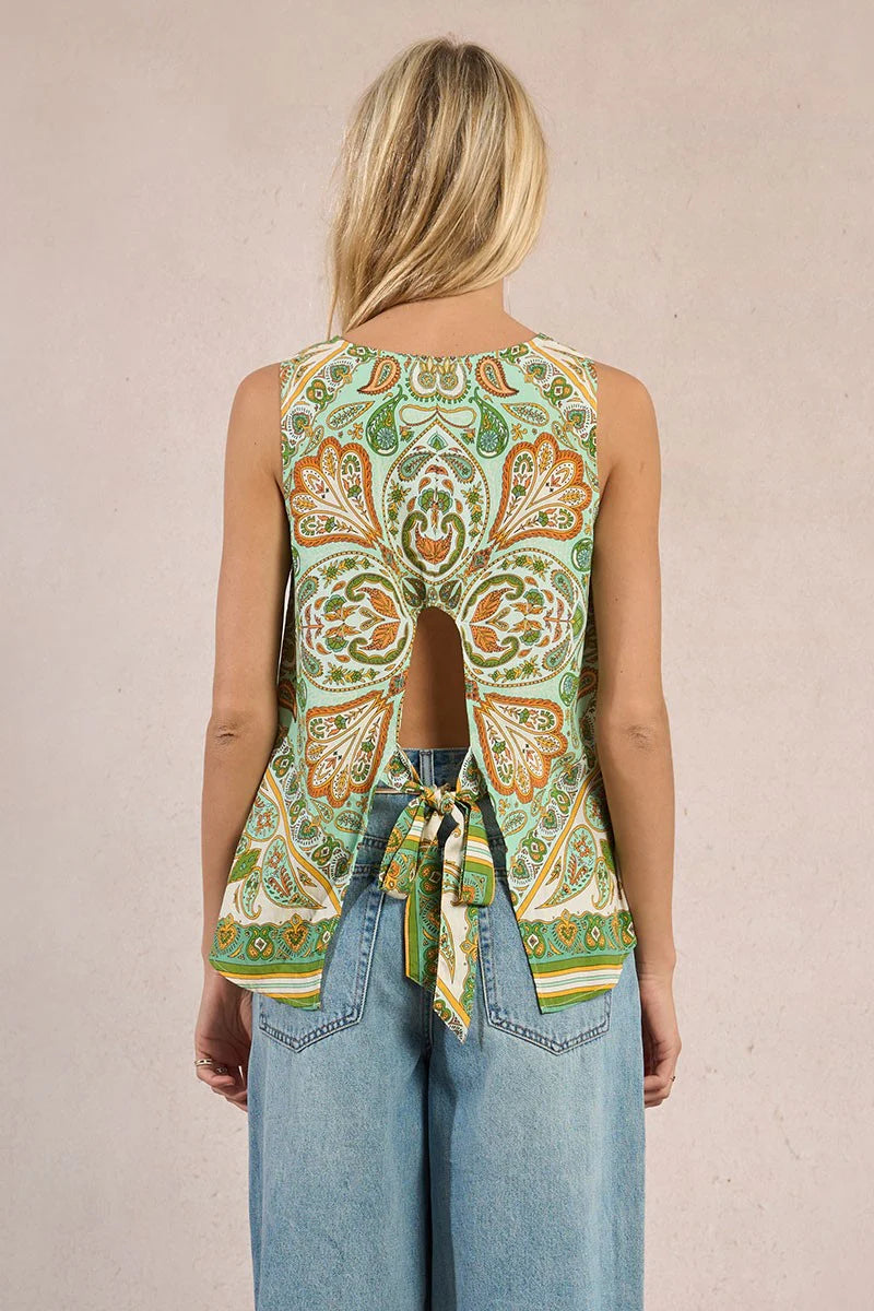 JORDYN PRINTED TOP