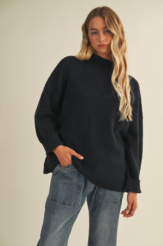 SAYLOR MOCK NECK SWEATER